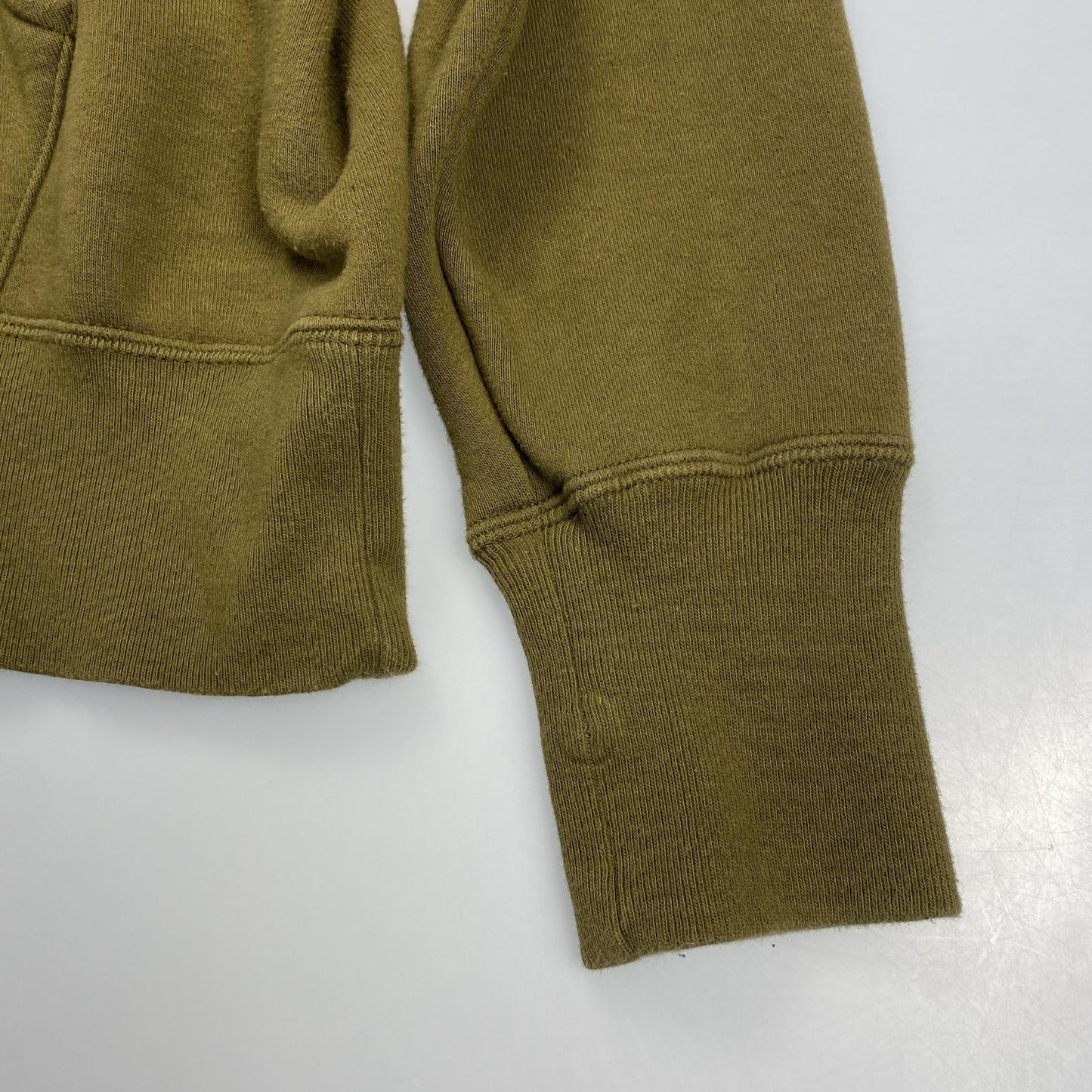 【中古】The REAL McCOY'S | ザリアルマッコイズ 10oz. LOOPWHEEL PARKA パーカー オリーブ サイズ:36