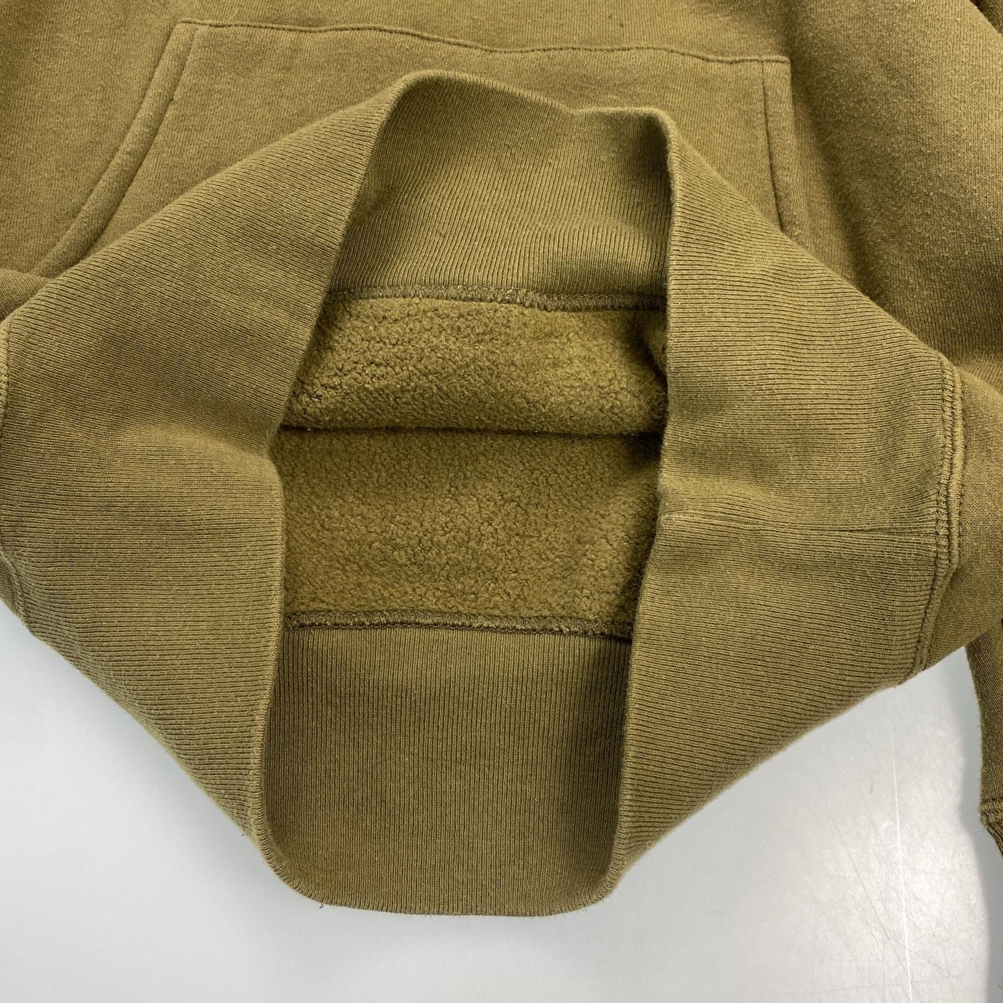【中古】The REAL McCOY'S | ザリアルマッコイズ 10oz. LOOPWHEEL PARKA パーカー オリーブ サイズ:36