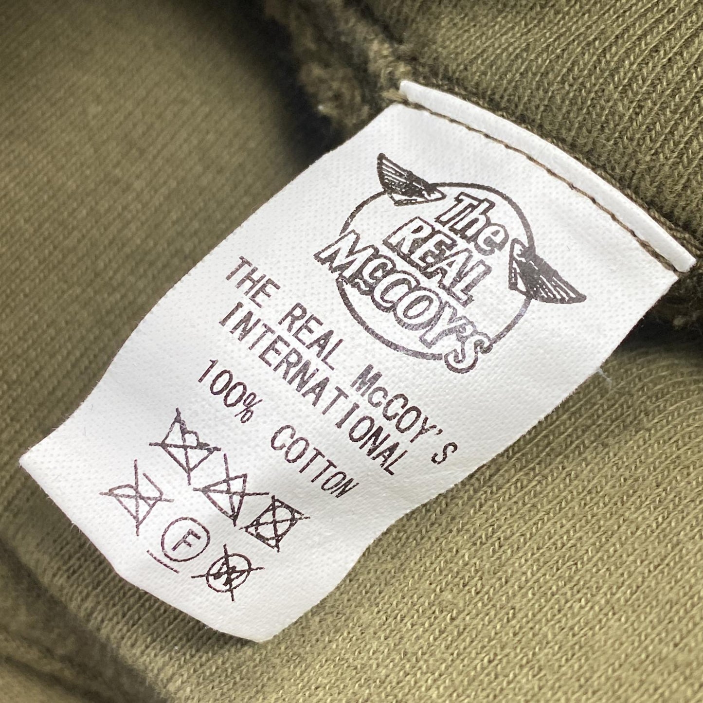 【中古】The REAL McCOY'S | ザリアルマッコイズ 10oz. LOOPWHEEL PARKA パーカー オリーブ サイズ:36