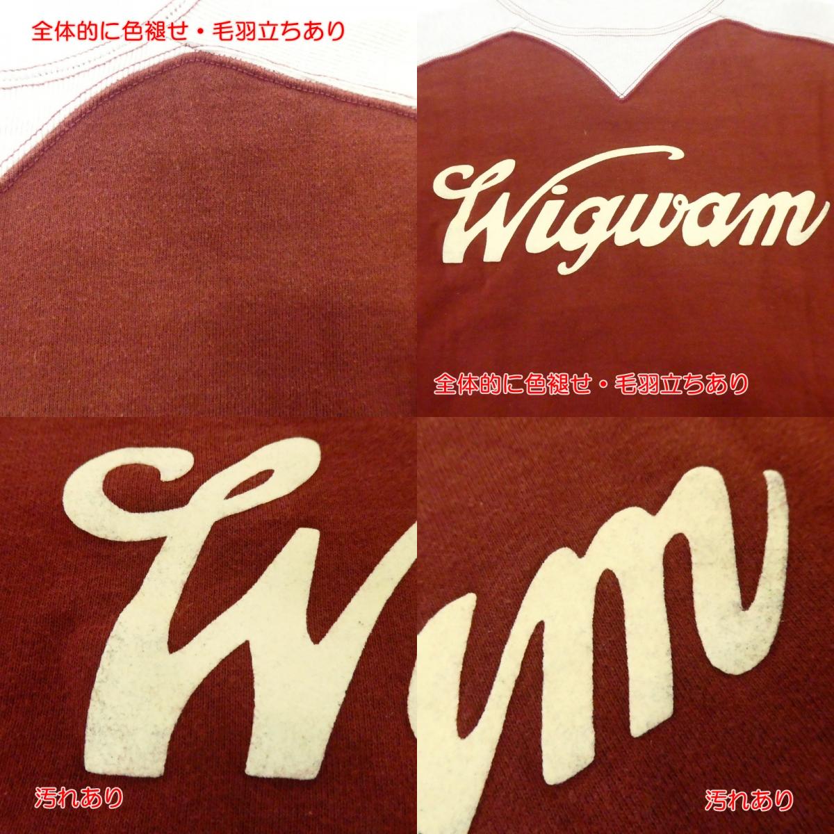 【中古】FREEWHEELERS | フリーホイーラーズ SLEEVE COLORED TRIMED SWEAT SHIRTS スウェット サイズ:36