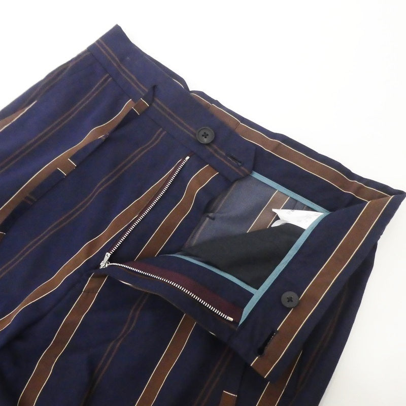 【中古】Paul Smith | ポール・スミス ビッグストライプ ショートパンツ 113110 770U ネイビー サイズ:S