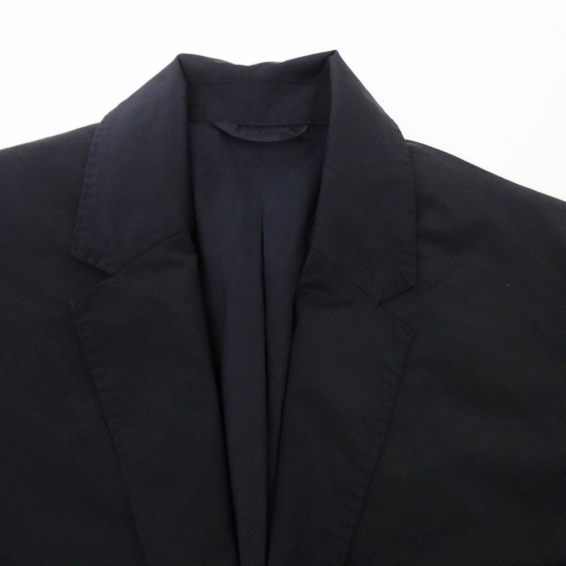 【中古】NEIL BARRETT | ニールバレット MATT NYLON STRETCH JACKET ナイロンジャケット PBGI98F A019 ネイビー サイズ:46