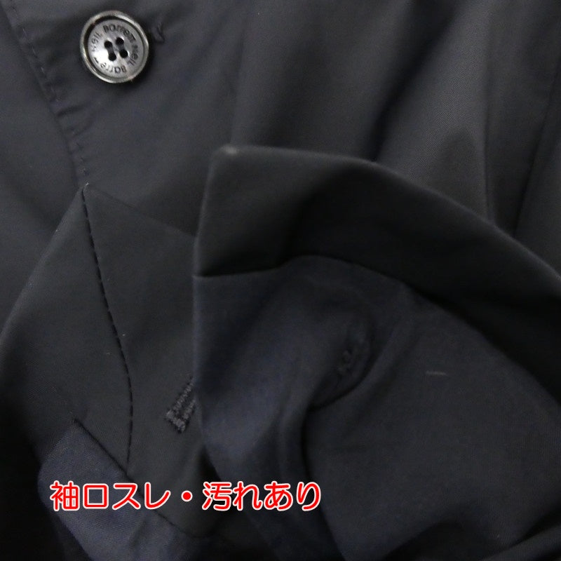 【中古】NEIL BARRETT | ニールバレット MATT NYLON STRETCH JACKET ナイロンジャケット PBGI98F A019 ネイビー サイズ:46