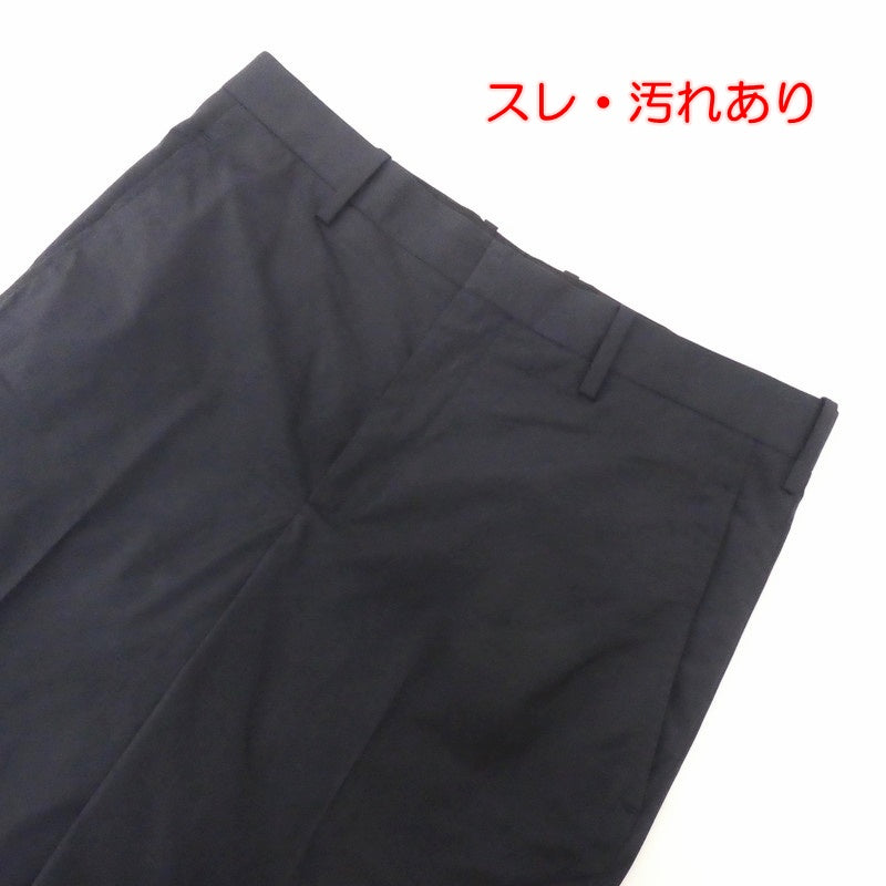 【中古】NEIL BARRETT | ニールバレット TRAVEL SLIM TROUSERS パンツ PBPA552 A019 ネイビー サイズ:46