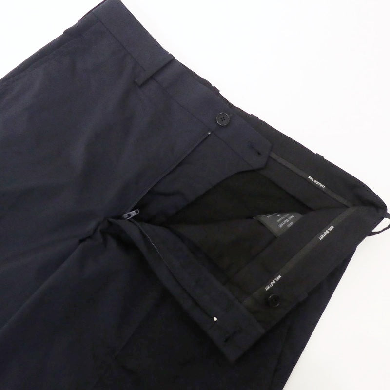 【中古】NEIL BARRETT | ニールバレット TRAVEL SLIM TROUSERS パンツ PBPA552 A019 ネイビー サイズ:46