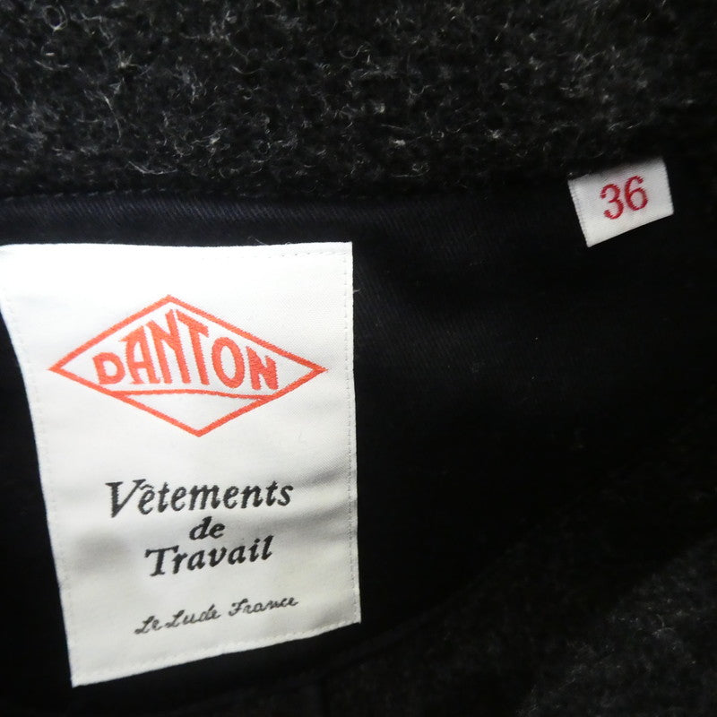 【中古】Danton | ダントン ウールモッサー その他アウター JD-8457 WOM グレー サイズ:36
