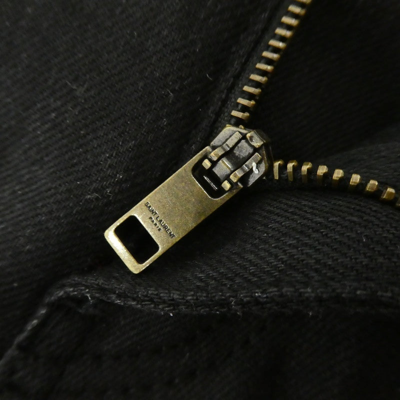 【中古】SAINT LAURENT | サンローラン D02 M/SK-LW デニムパンツ 376906 ブラック