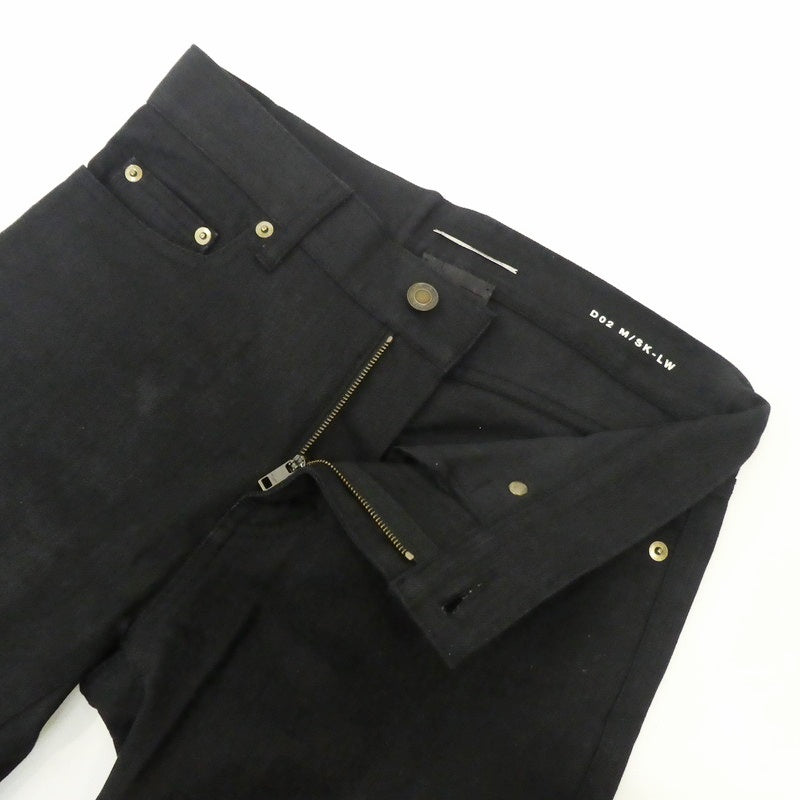 【中古】SAINT LAURENT | サンローラン D02 M/SK-LW デニムパンツ 376906 ブラック