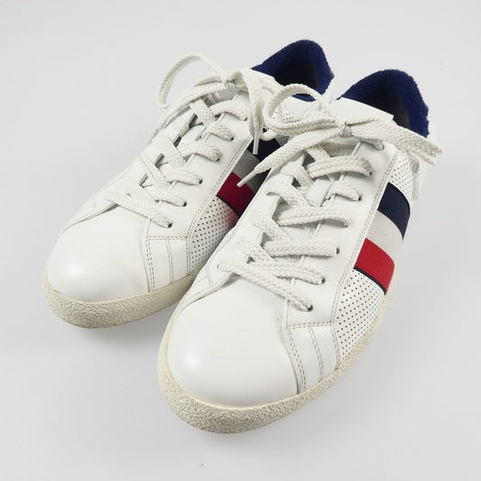 【中古】MONCLER | モンクレール RYEGRASS スニーカー 4M713 28.0cm ホワイト