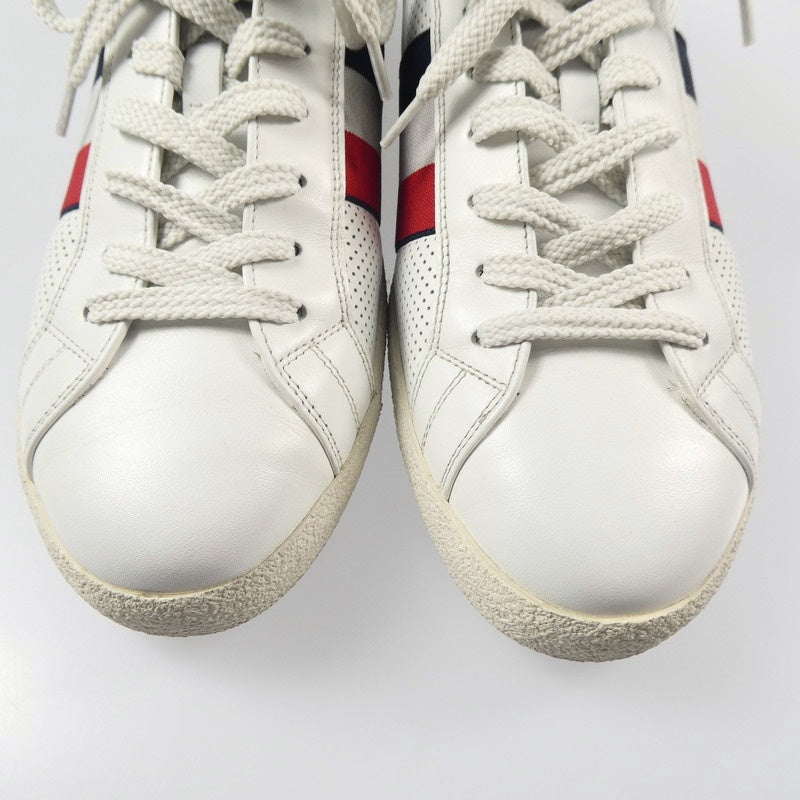 【中古】MONCLER | モンクレール RYEGRASS スニーカー 4M713 28.0cm ホワイト
