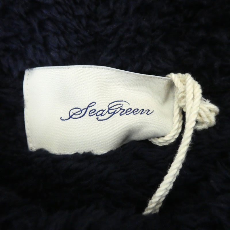 【中古】Seagreen | シーグリーン NATIVE PATTERN BLEACH FLEECE パーカー MSEA22A4148-L ネイビー サイズ:2