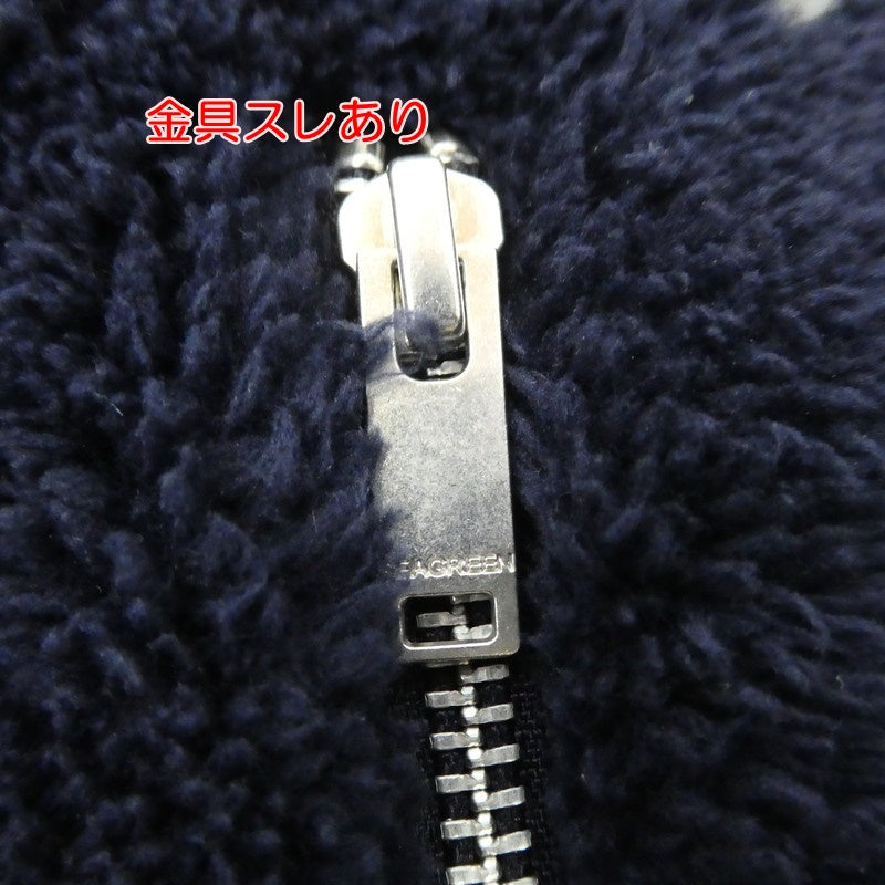 【中古】Seagreen | シーグリーン NATIVE PATTERN BLEACH FLEECE パーカー MSEA22A4148-L ネイビー サイズ:2