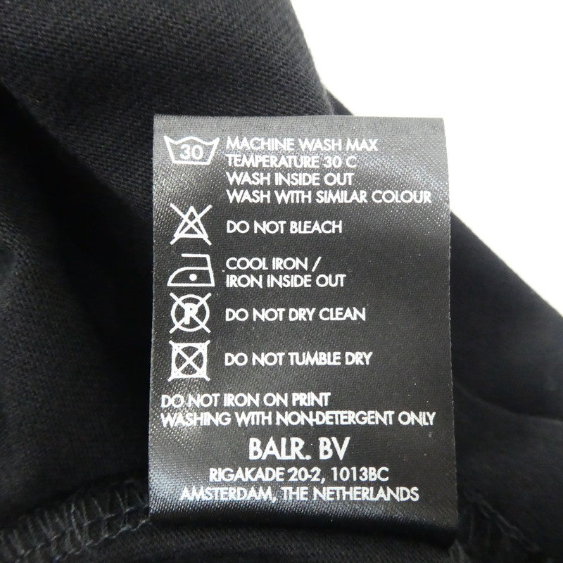 【中古】BALR. | ボーラー OLAF STRAIGHT BALR. LOGO GRADIENT T-SHIRT 半袖Tシャツ B1112 1088 ブラック サイズ:XS