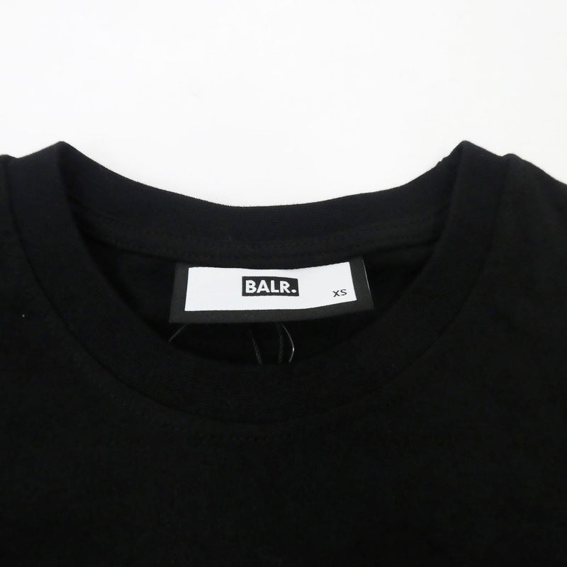 【中古】BALR. | ボーラー OLAF STRAIGHT BALR. LOGO GRADIENT T-SHIRT 半袖Tシャツ B1112 1088 ブラック サイズ:XS