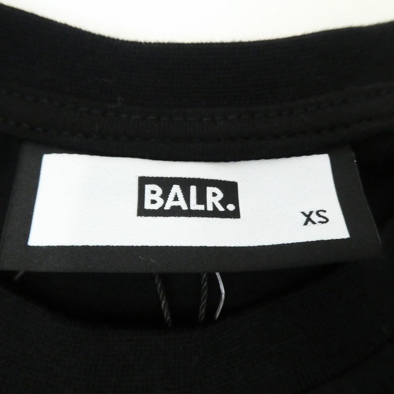 【中古】BALR. | ボーラー OLAF STRAIGHT BALR. LOGO GRADIENT T-SHIRT 半袖Tシャツ B1112 1088 ブラック サイズ:XS
