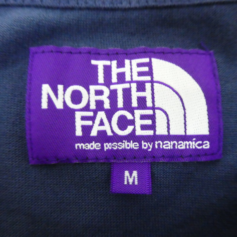 【中古】THE NORTH FACE PURPLE LABEL | ザノースフェイスパープルレーベル L/S Graphic Tee 長袖Tシャツ NT3260N ネイビー サイズ:M