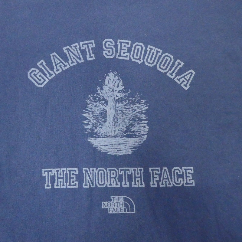 【中古】THE NORTH FACE PURPLE LABEL | ザノースフェイスパープルレーベル L/S Graphic Tee 長袖Tシャツ NT3260N ネイビー サイズ:M