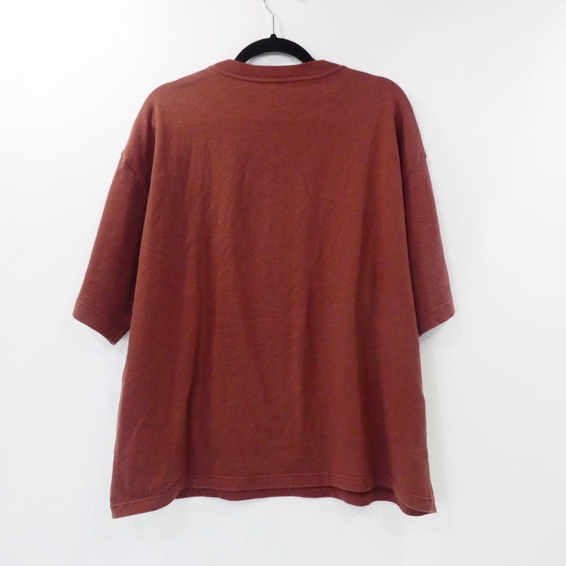 【中古】crepuscule | クレプスキュール Crew neck loose T-shirt 半袖Tシャツ 2301-002 サイズ:2