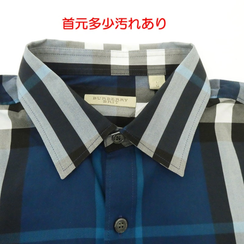 【中古】BURBERRY BRIT | バーバリーブリット 長袖シャツ 4005823 サイズ:L