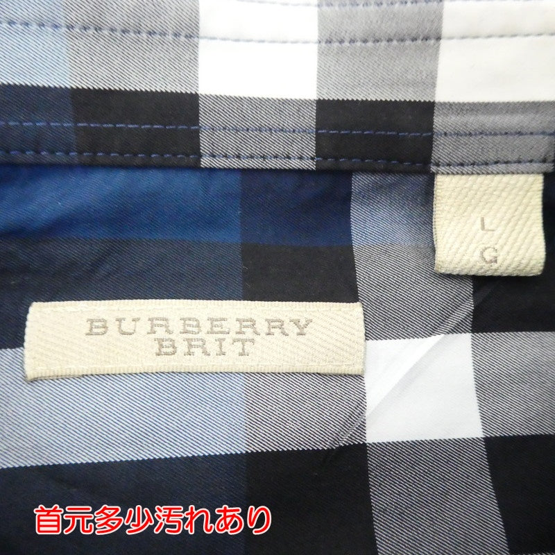 【中古】BURBERRY BRIT | バーバリーブリット 長袖シャツ 4005823 サイズ:L