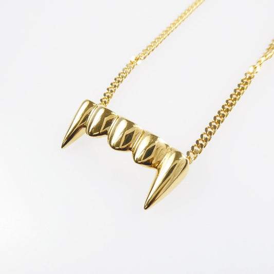【中古】PAM | パム FANGS NECKLACE ネックレス 9936/B-GLD ゴールド