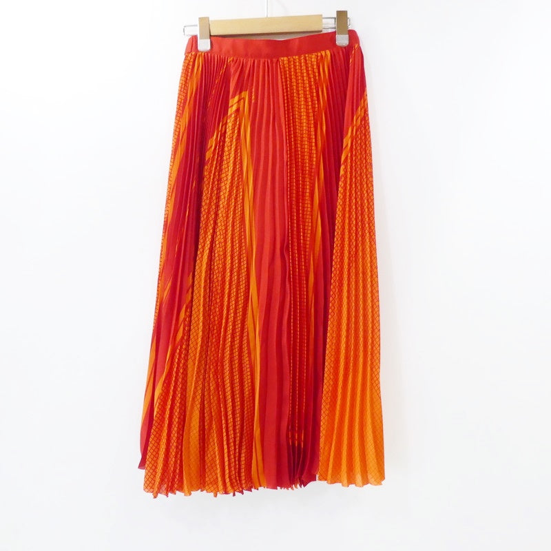 【中古】Sacai | サカイ Plaid Scarf Skirt スカート 22-06100