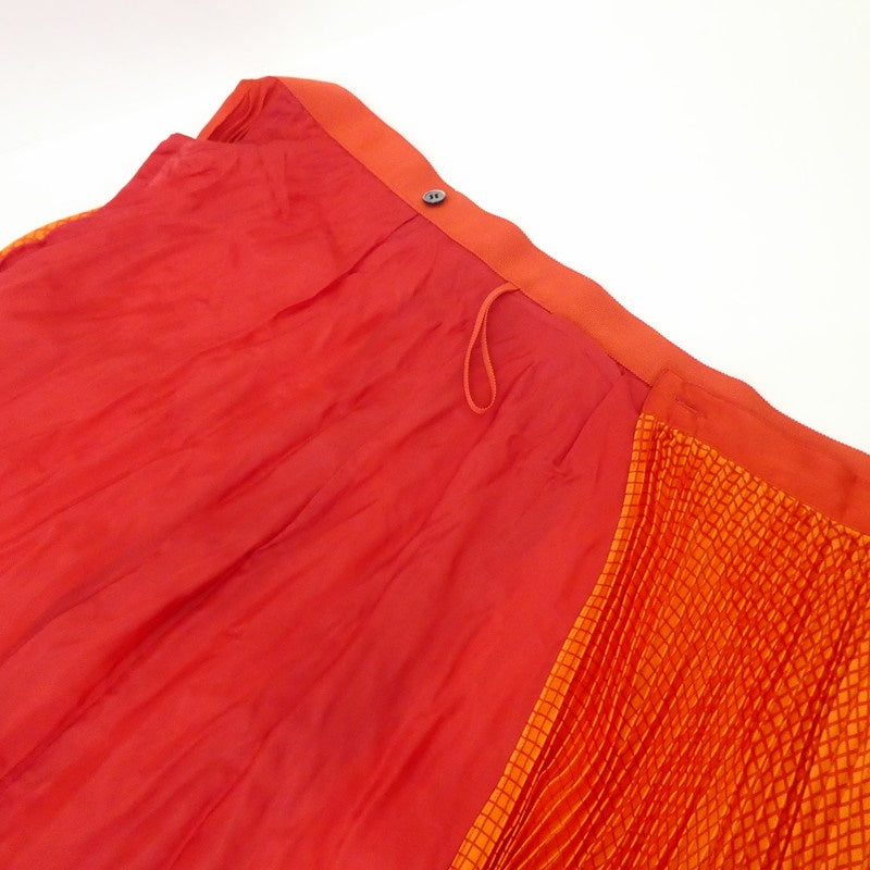 【中古】Sacai | サカイ Plaid Scarf Skirt スカート 22-06100