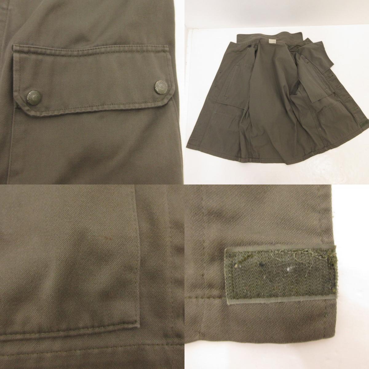 【中古】MILITARY衣料 | ミリタリーイリョウ ミリタリージャケット フランス軍 サイズ:96C 年式:80s カーキ