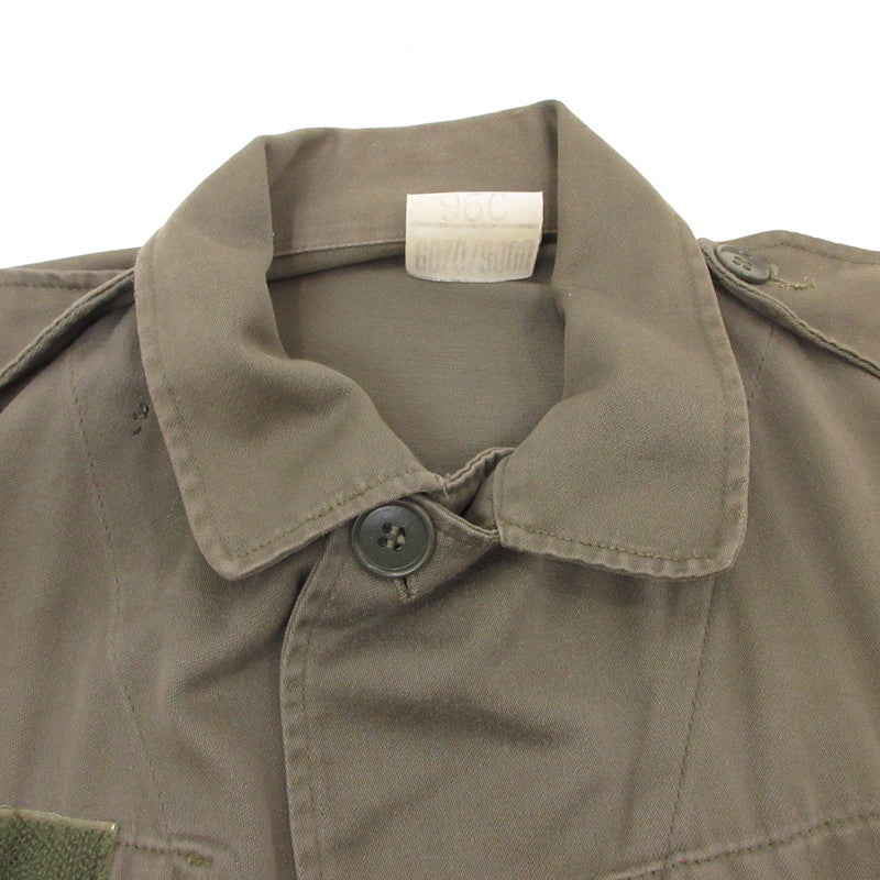 【中古】MILITARY衣料 | ミリタリーイリョウ ミリタリージャケット フランス軍 サイズ:96C 年式:80s カーキ