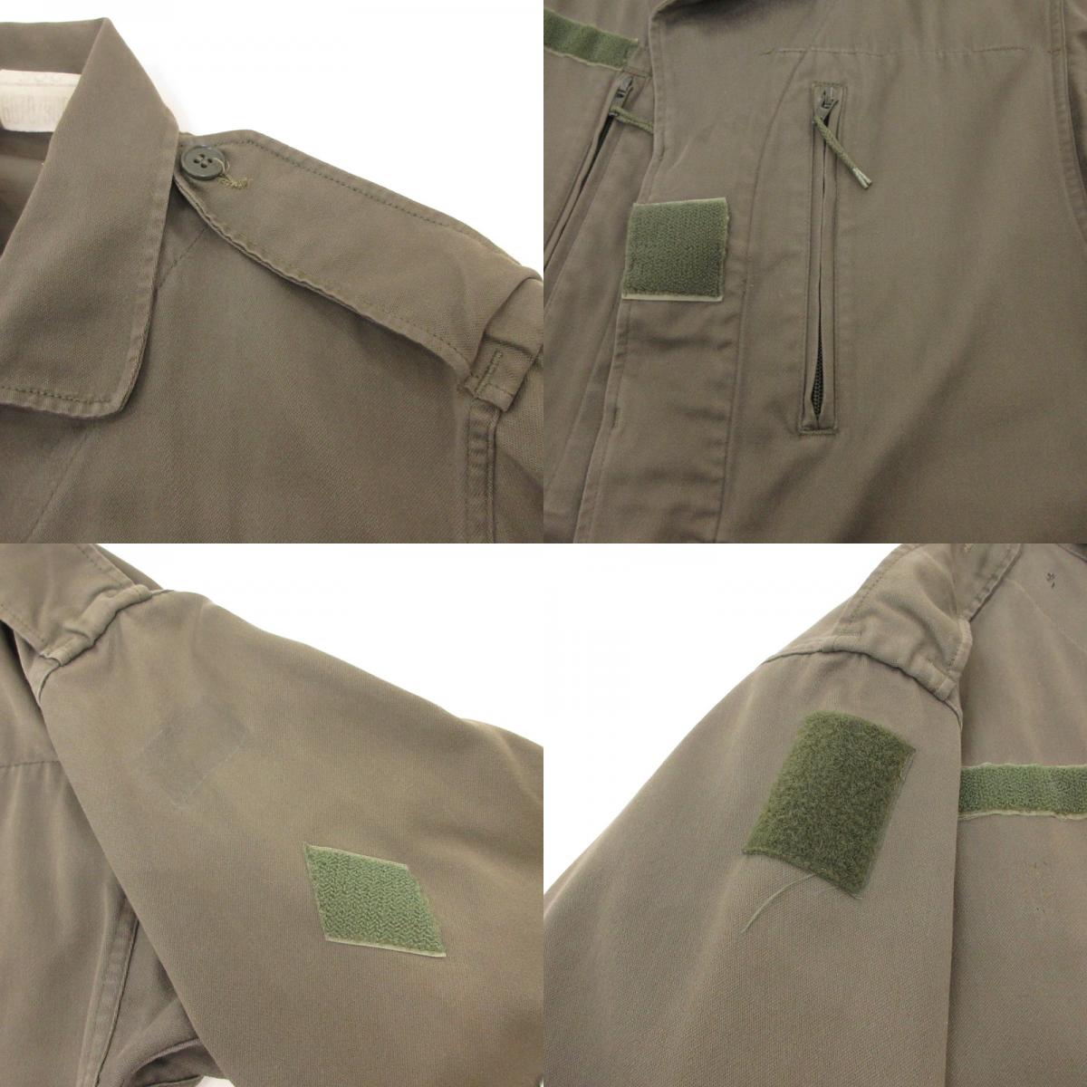 【中古】MILITARY衣料 | ミリタリーイリョウ ミリタリージャケット フランス軍 サイズ:96C 年式:80s カーキ