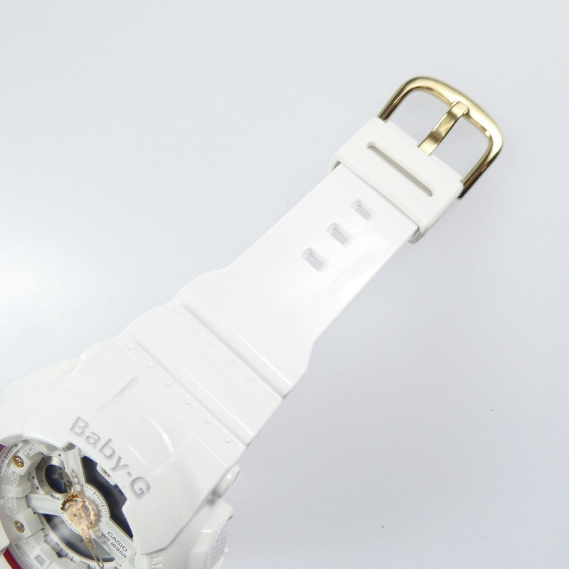 【中古】Baby-G | ベイビージー 腕時計 BA-110DDR-7AJF ホワイト