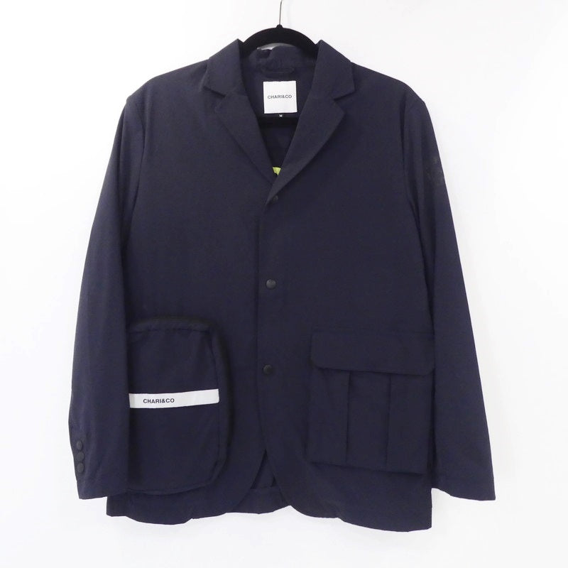 【中古】CHARI&CO | チャリアンドコー OFF THE OFFICE JKT ナイロンジャケット ネイビー サイズ:M