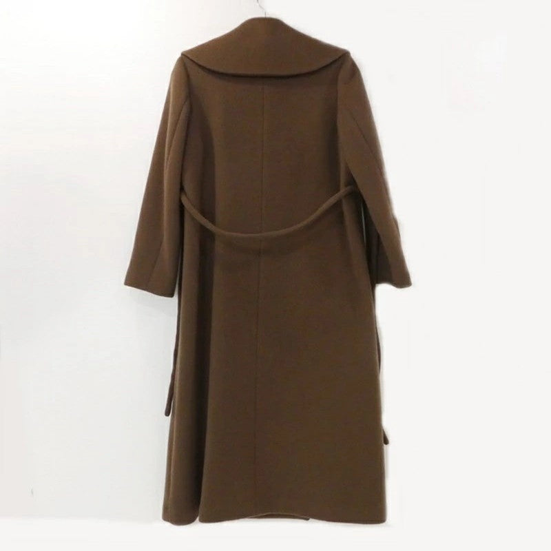 【中古】FRAY I.D | フレイアイディー 変形カラーロングコート その他アウター FWFC205011 年式:2020A/W ブラウン サイズ:1