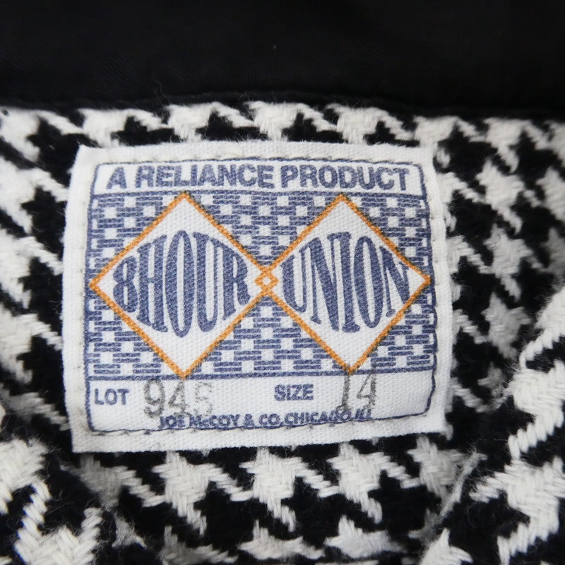 【中古】JOE McCOY | ジョーマッコイ HOUNDSTOOTH WORK SHIRT 長袖シャツ Lot.945