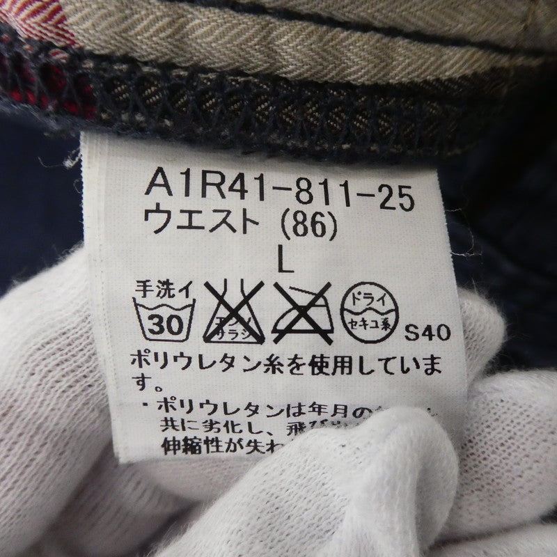 【中古】BURBERRY LONDON | バーバリーロンドン パンツ A1R41-811-25 ネイビー サイズ:L