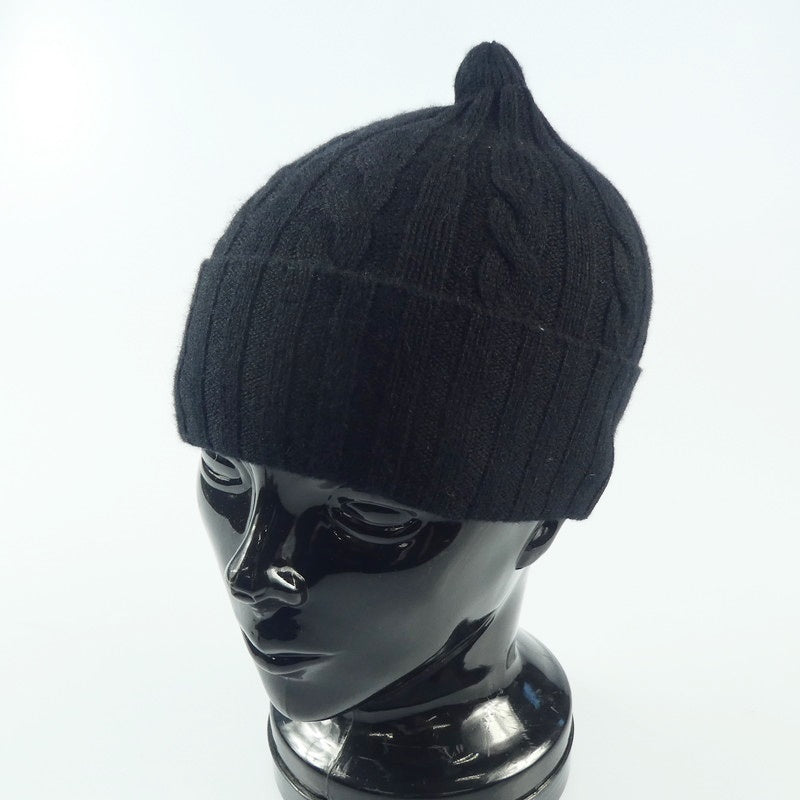 【中古】STUSSY | ステューシー ニットキャップ ブラック