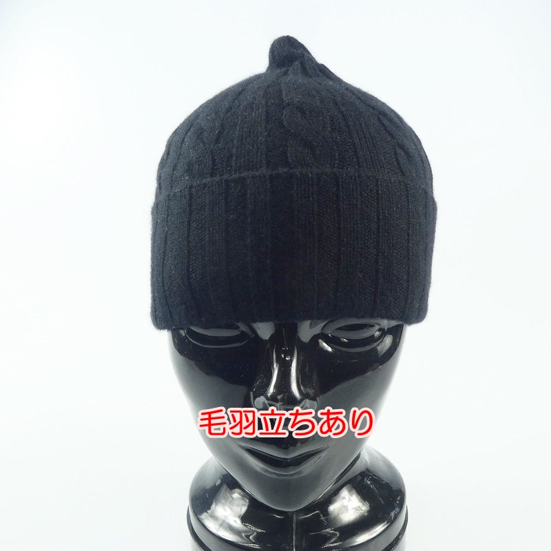 【中古】STUSSY | ステューシー ニットキャップ ブラック