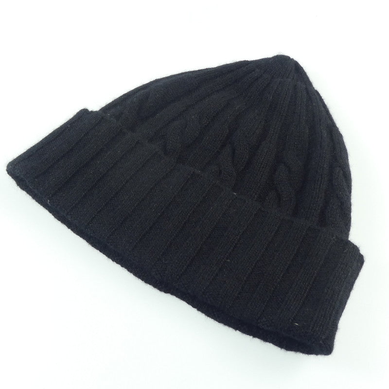 【中古】STUSSY | ステューシー ニットキャップ ブラック