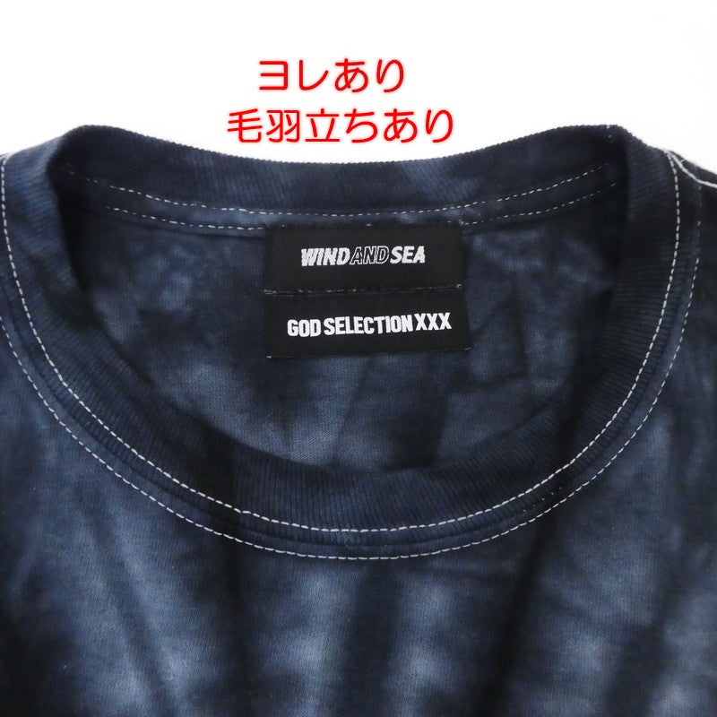 【中古】WIND AND SEA | ウィンダンシーウインダンシー WDS X XXX TIE-DYE L/S T-SHIRT 長袖Tシャツ WDS-XXX-SP-05 サイズ:XL