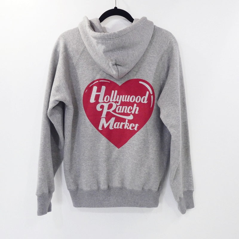 【中古】HOLLYWOOD RANCH MARKET | ハリウッドランチマーケット Heart in HRM sweat fabric Zip Hoodie パーカー