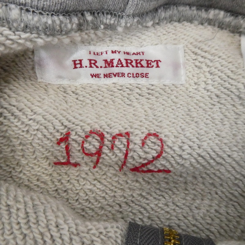 【中古】HOLLYWOOD RANCH MARKET | ハリウッドランチマーケット Heart in HRM sweat fabric Zip Hoodie パーカー