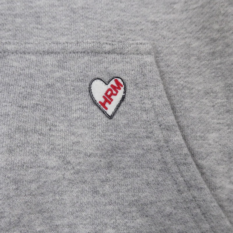 【中古】HOLLYWOOD RANCH MARKET | ハリウッドランチマーケット Heart in HRM sweat fabric Zip Hoodie パーカー