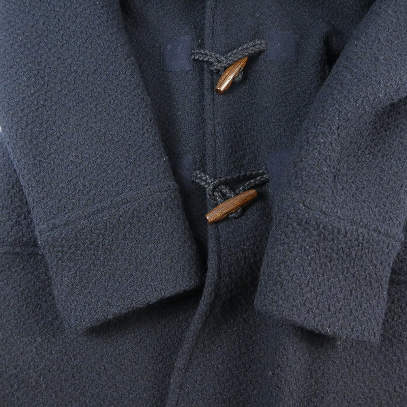 【中古】BLUE BLUE | ブルーブルー ダッフルコート ネイビー