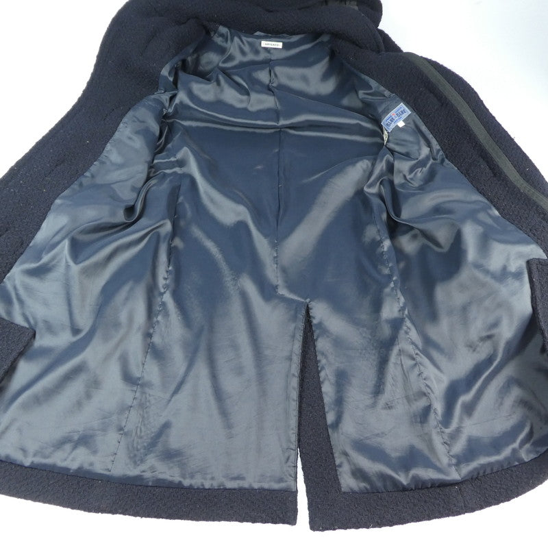 【中古】BLUE BLUE | ブルーブルー ダッフルコート ネイビー