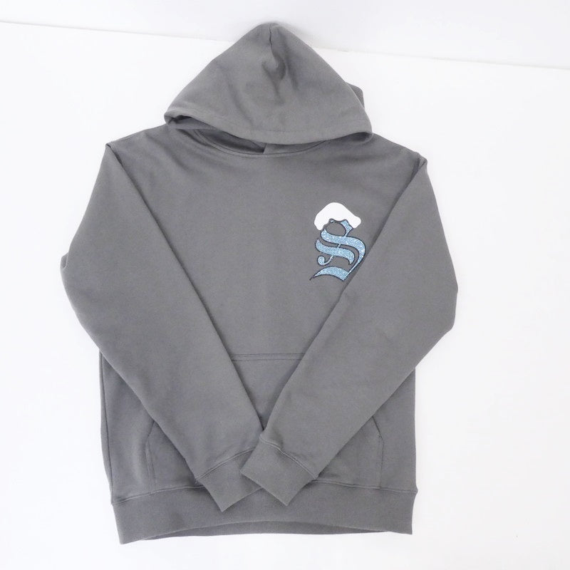 【中古】SUPPLIER | サプライヤー Snow Man Hoodie パーカー グレー サイズ:M