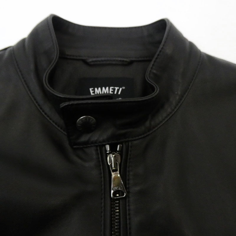 【中古】EMMETI | エンメティ JURI レザー GIAPPONE-078 ブラック サイズ:42