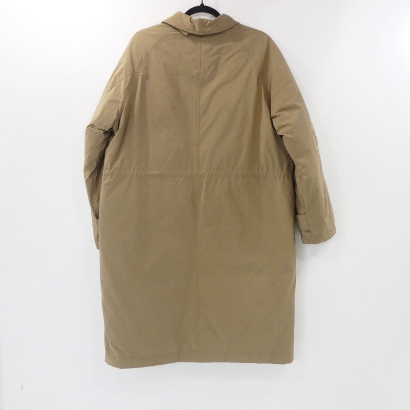 【中古】BEAMS | ビームス 小松マテーレアライドダウンコート ダウンジャケット 51-19-0306-147 ベージュ サイズ:S