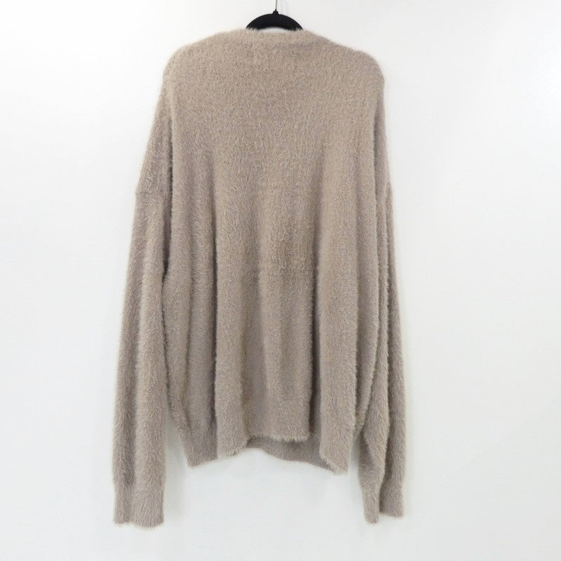 【中古】 SHAGGY CREW NECK KNIT ニット SV-0062 ベージュ サイズ:L