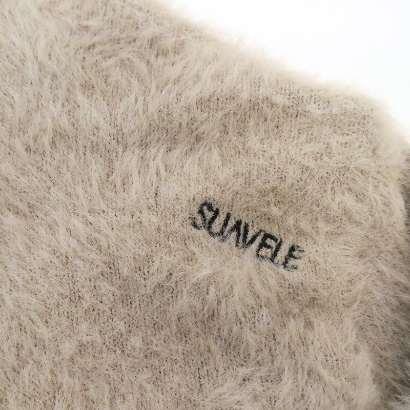 【中古】 SHAGGY CREW NECK KNIT ニット SV-0062 ベージュ サイズ:L