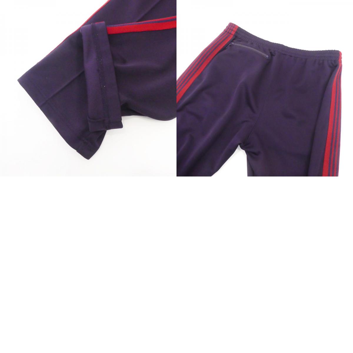 【中古】Needles | ニードルス Narrow Track Pant パンツ LQ230 パープル サイズ:L